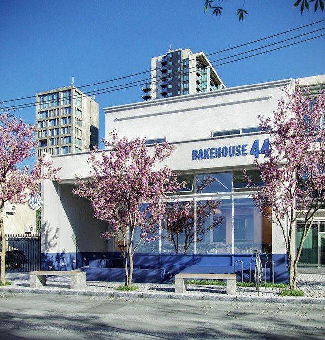 Fachada da Bakehouse 44